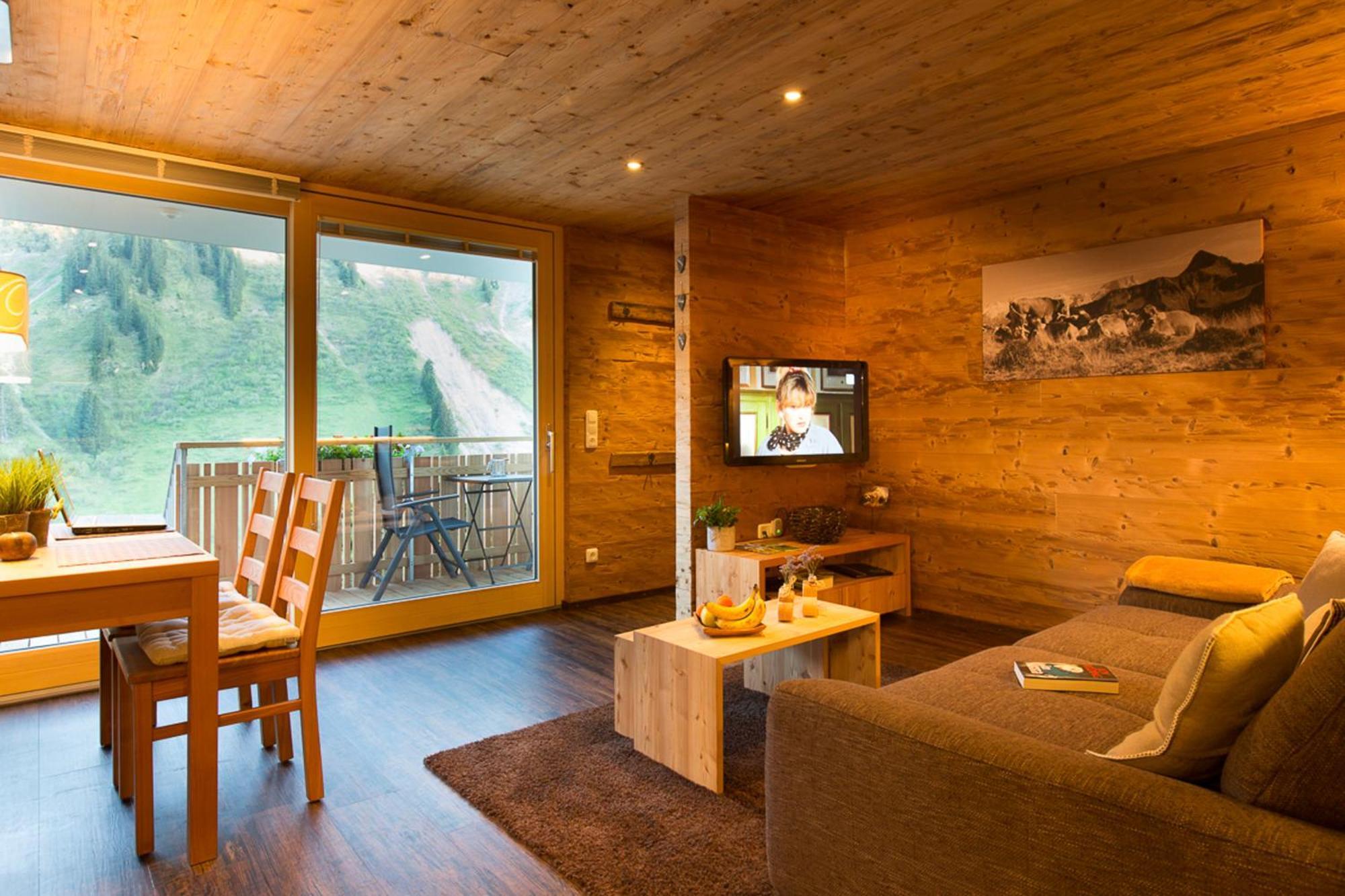 Ferienwohnung Damülser Holzhus Exterior foto
