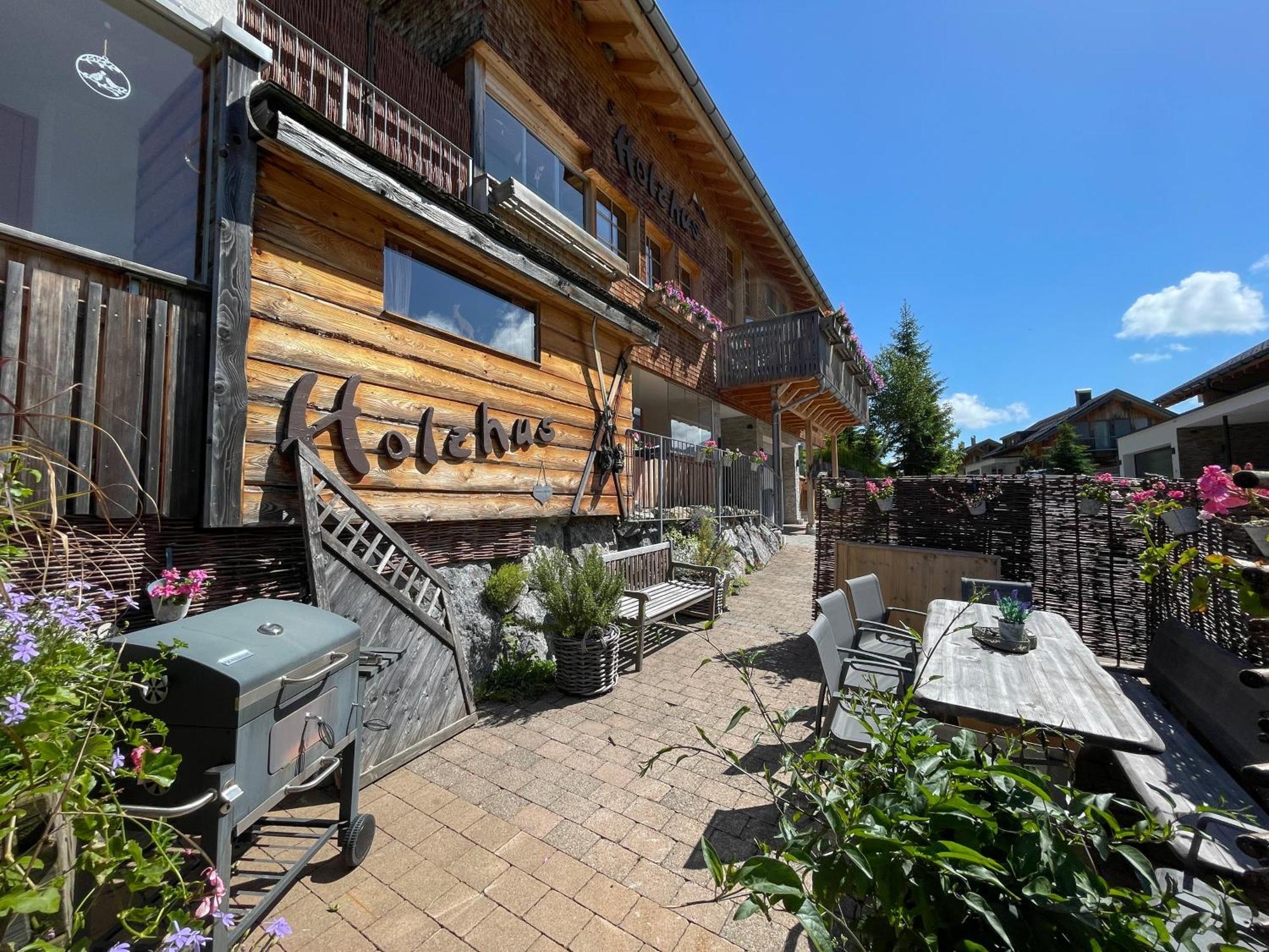 Ferienwohnung Damülser Holzhus Exterior foto